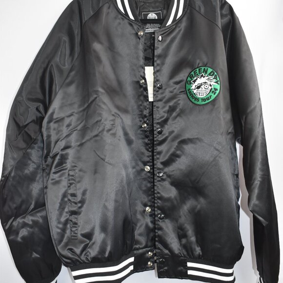 Green Day Saviors 2024 Tour Satin Bomber Jacket SZ XL Ltd Ed Concert Merch NWT - Picture 7 of 7